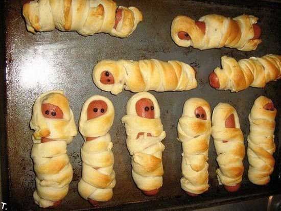 baby weiner wraps funny photo foto of hot dog babies wrapped pics